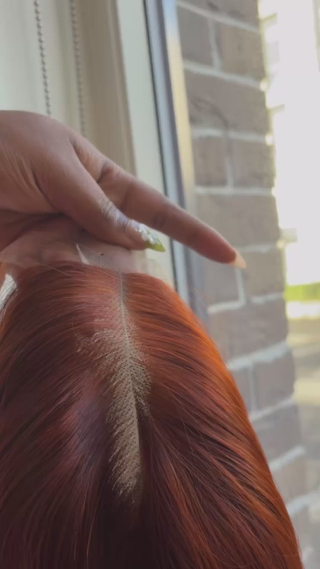 Copper Ginger bob